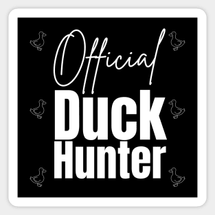 Official Duck Hunter Sticker
